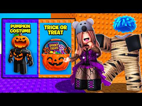 Would You Rather HALLOWEEN TOWER in Roblox...