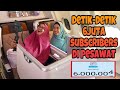 DETIK-DETIK 6 JUTA SUBSCRIBER DI PESAWAT 😱❤️😭