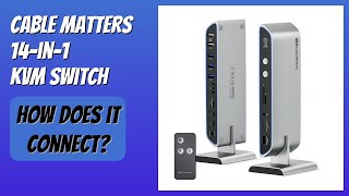 REVIEW (2026): Cable Matters 14-in-1 KVM Switch. Features