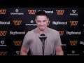 LB Leo Chenal Speaks to the Media After Signing | Washington Commanders