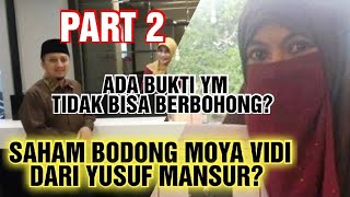 SAHAM MOYA VIDI DI EMBAT YUSUF MANSUR ATAU CUMA PHP