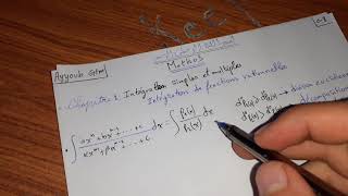 Intégration de Fractions Rationnelles || Résume