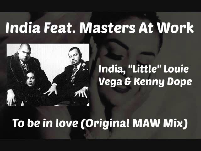 India Feat. Masters At Wor - To be in love (Original MAW Mix