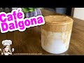 CAFE DALGONA 🙌 el NUEVO café cremoso popular en las redes! Sin batidora