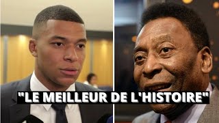 QUAND LES FOOTBALLEURS PARLENT DE PELE ! (MBAPPE, NEYMAR, RONALDINHO,...)