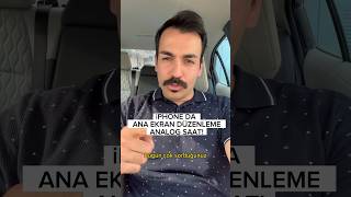 iPHONE DA ANA EKRAN DÜZENLEMEANALOG SAAT! screenshot 3