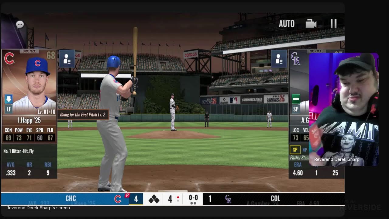 MLB 9 Innings 26  (First Season with The Cubs)