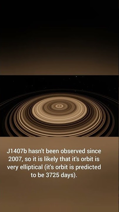 Fun Facts about J1407b!! - YouTube