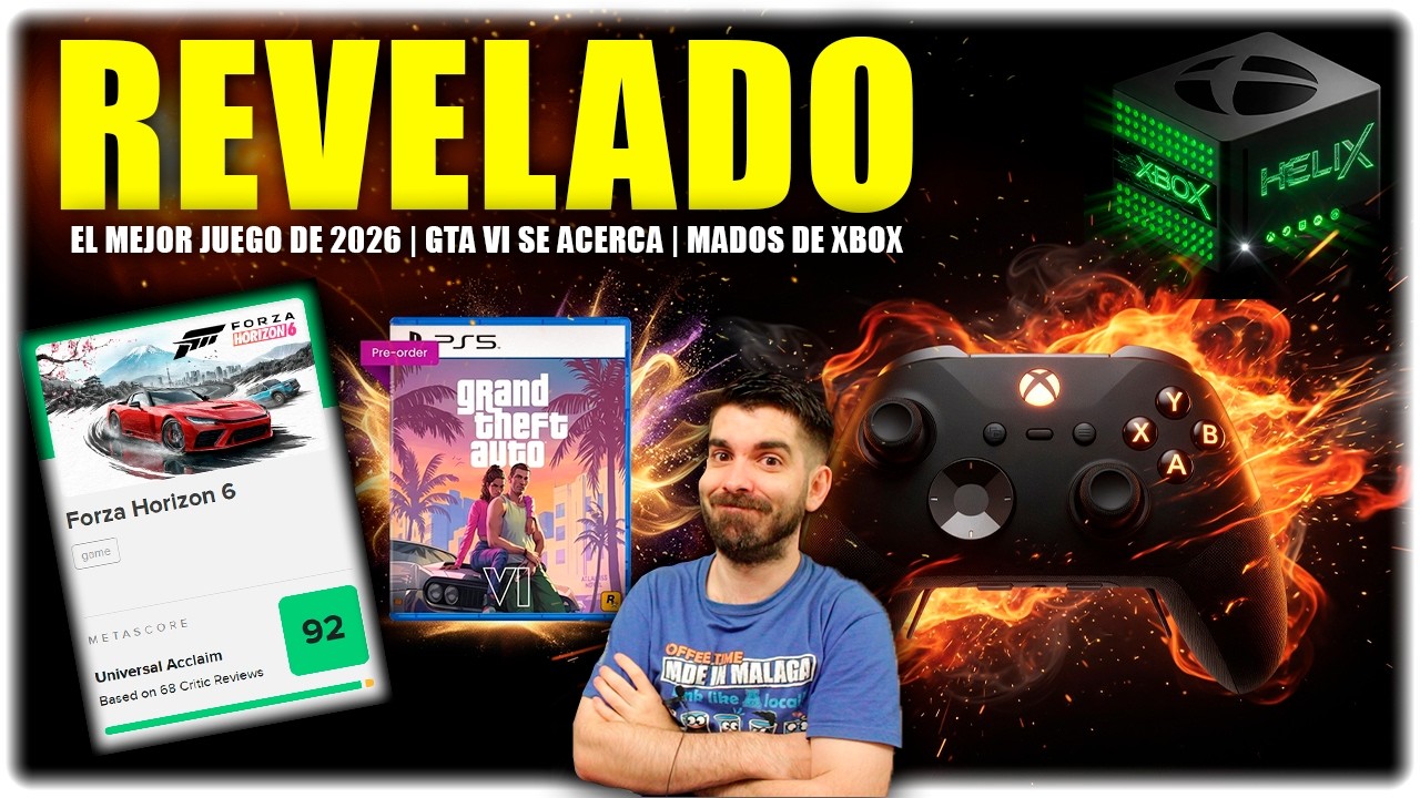 🎮 FILTRADO el mando de Xbox Helix y precio de GTA 6 | Forza Horizon 6 es el GOTY 2026 | PS5 - Semons
