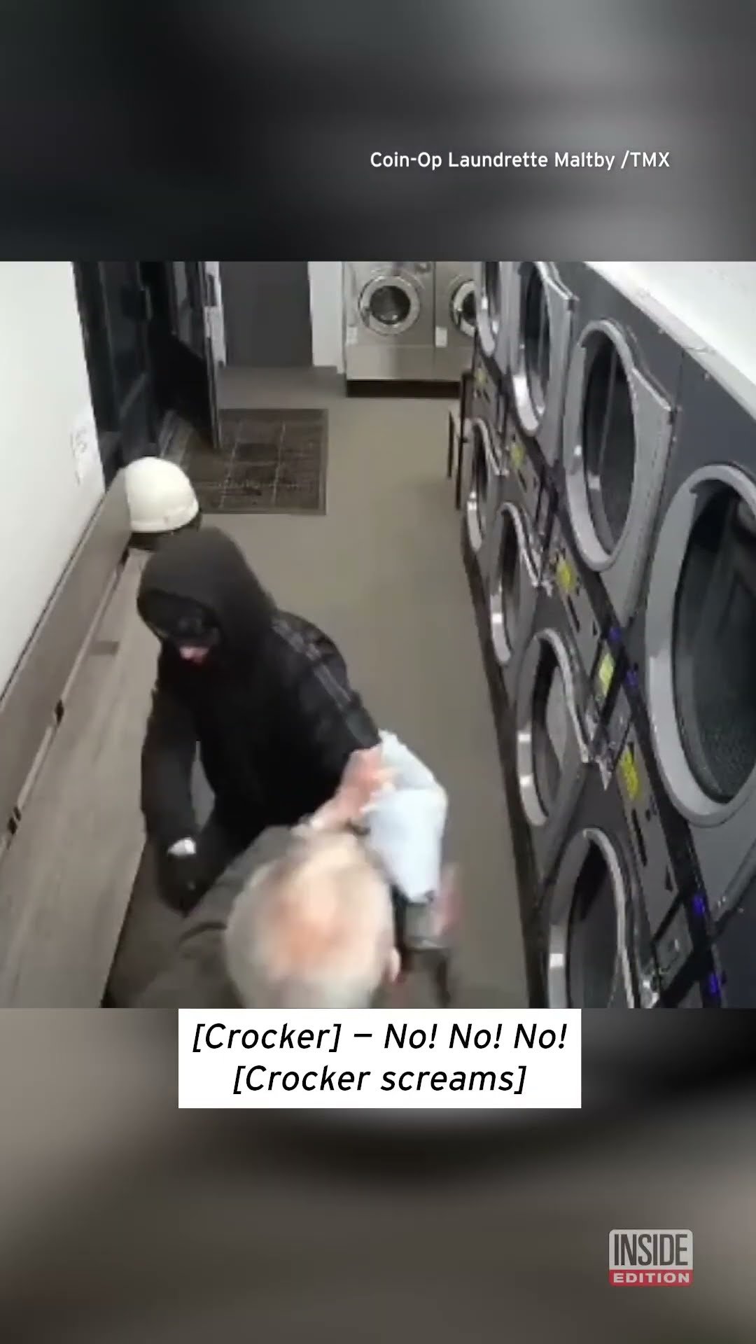 Senior Fights Off Masked Robber With Pair of Jeans #shorts