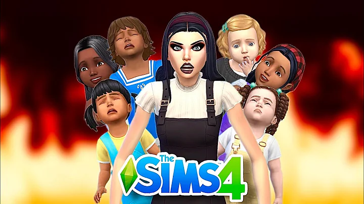 ENFERMER UN SIMS QUI DTESTE LES ENFANTS AVEC 7 BAM...