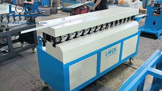 💥TDF Flange Forming Machine LC-12A with 14 station rollers#hvac #ductmachine #lockforming #autoduct