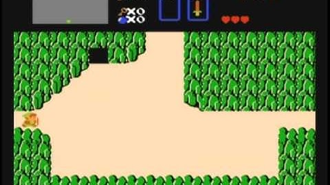 Legend of Zelda Screen Scroll Glitch