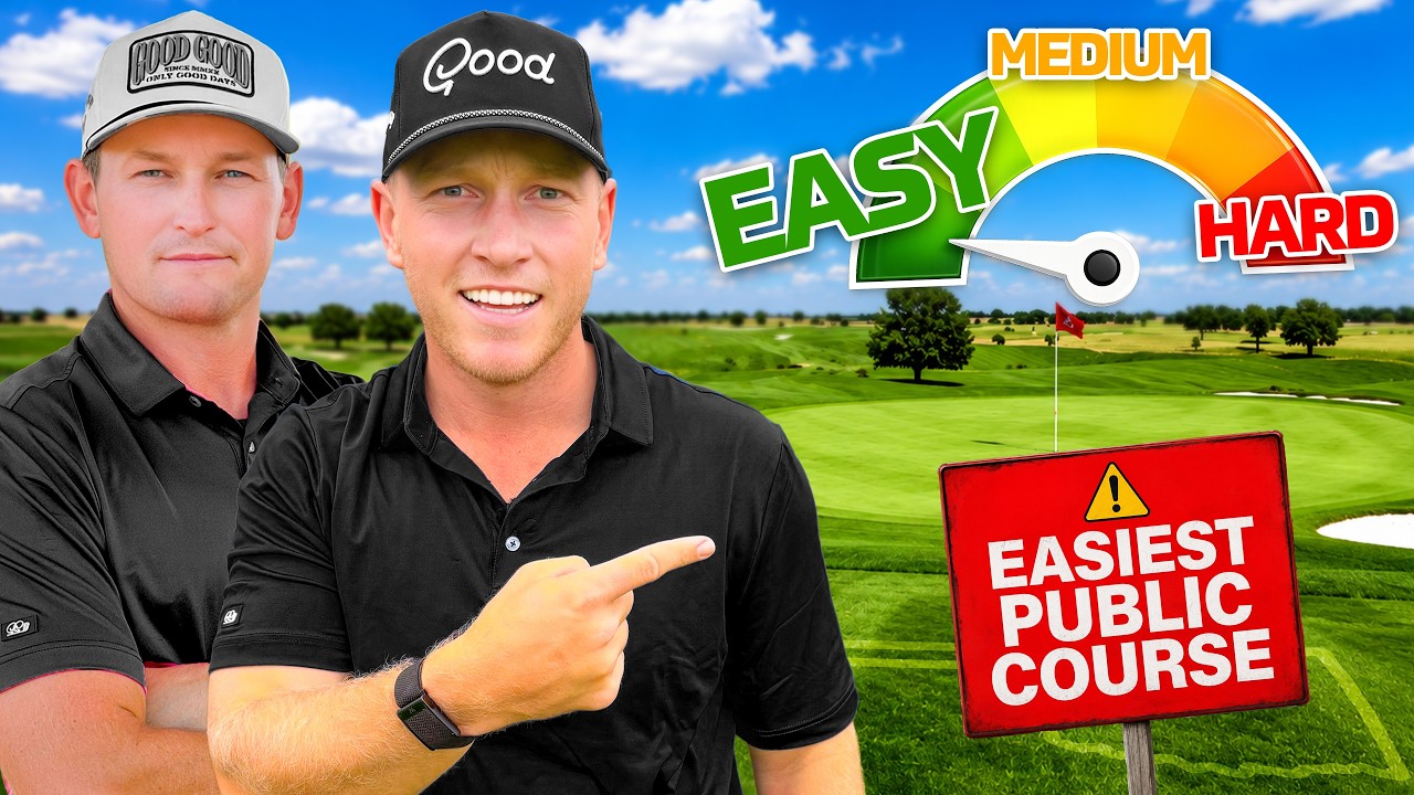 Two Pro Golfers Play the EASIEST Course in Oklahoma