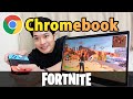 【Chromebookでフォートナイト】低スペックPCでもOK【ジョイコンも接続してみた】
