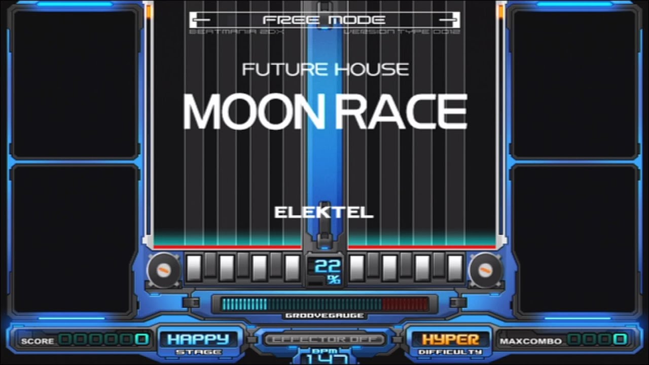 60fps] MOON RACE (DPH) / AutoPlay / ELEKTEL / CS beatmania IIDX 12