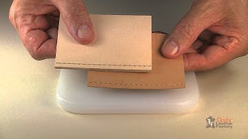 Using The Diamond Chisel Set To Punch Leather