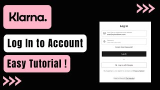 How to Login to Klarna Account - Sign In Klarna App !