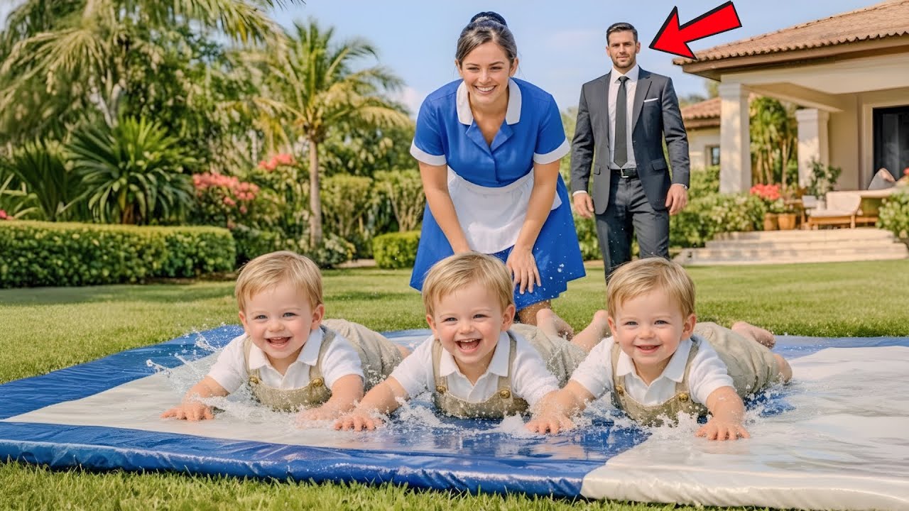 EMPRESÁRIO VOLTOU FURIOSO PARA CASA… E FICOU EM CHOQUE AO VER O QUE A FAXINEIRA FAZIA COM OS FILHOS