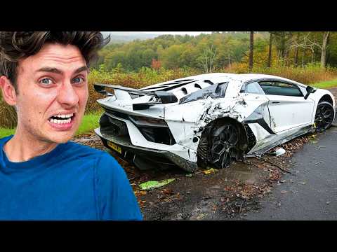 I BOUGHT A WRECKED LAMBORGHINI AVENTADOR