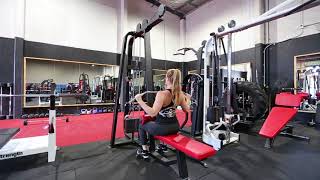 pin loaded Lat Pull Down