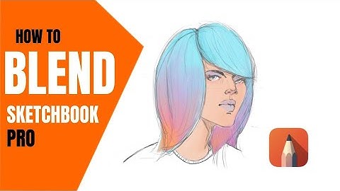 Digital Painting process and Color Blending in Autodesk Sketchbook Pro