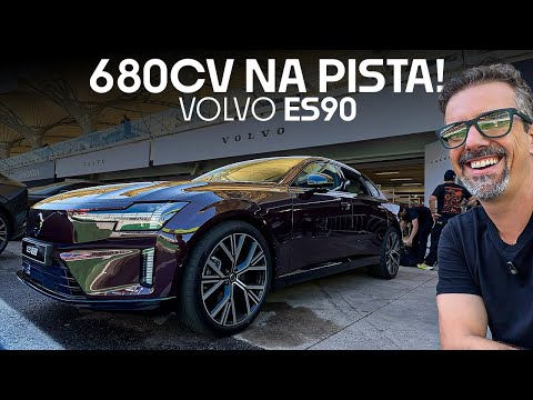 680 HP Volvo ES90 and CATERHAM 600 ON THE TRACK at the Interlagos Festival!