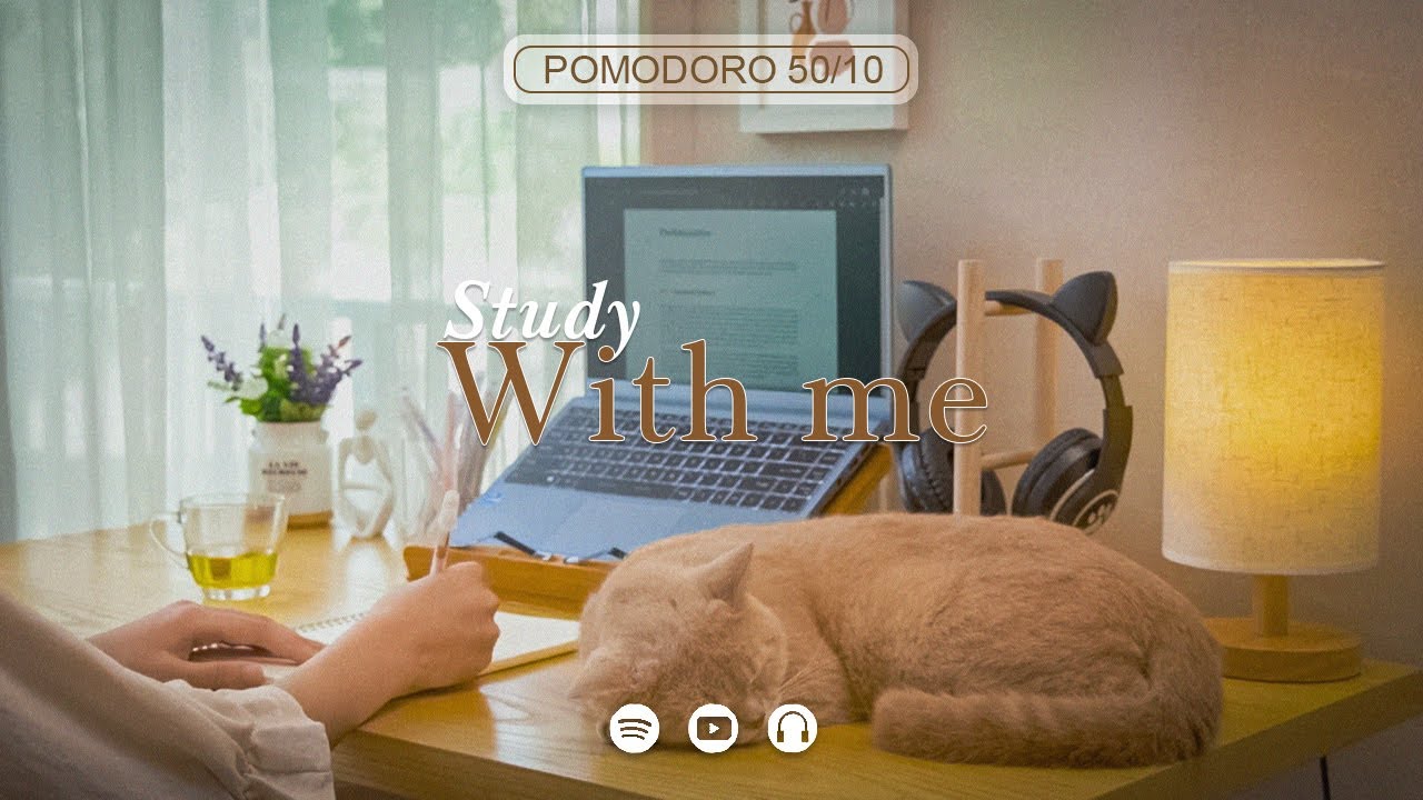 Watch Study with me 📚 deep focus 📚 lofi pomodoro 50/10 📚 3 x 50 min on YouTube Watch Study with me 📚 deep focus 📚 lofi pomodoro 50/10 📚 3 x 50 min on YouTube