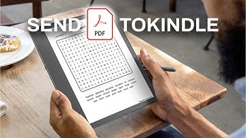 Adding PDF files to your Kindle Scribe using SendtoKindle via a Web Browser