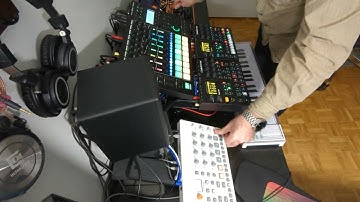 treetops (MC-707, Elektron Digitone, Model:Samples, Behringer Crave, SynthOne on iPad)