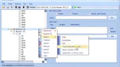 Dumps with pins tutorial method to startwriting dumps pin track 1 using the Msrx..