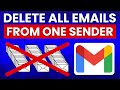 Delete All Emails from a Sender in Gmail 📨