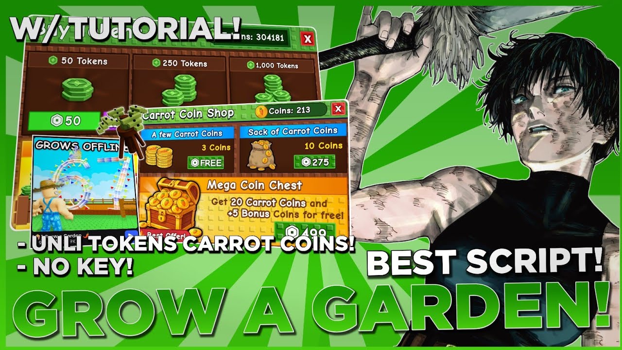 [NEW] Grow A Garden Script OP | *FREE UNLIMITED COINS & TOKENS!* OP SCRIPT NO KEY - BEST SCRIPT! 💲🤑
