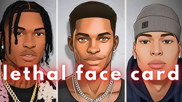 Hoe je SNEL een LETHAL Face Card krijgt (Black Men Looksmaxxing)