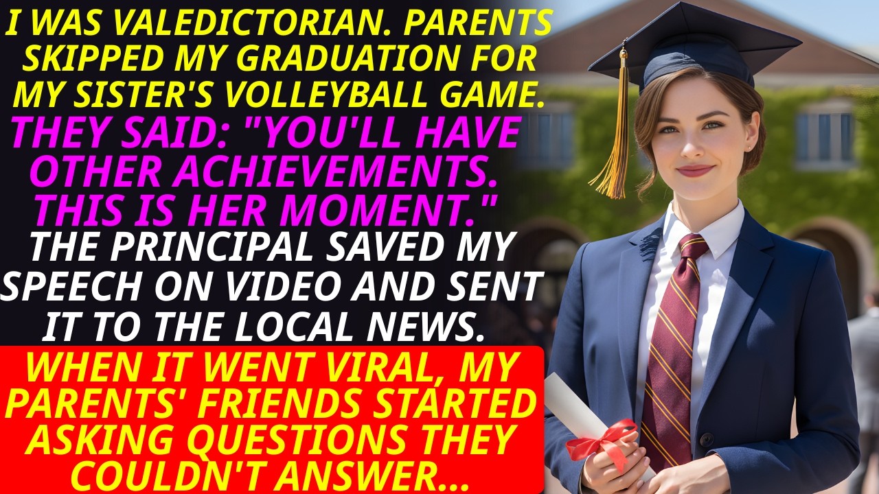 My Parents Skipped My High School Graduation For Sister's Volleyball Game—The Principal Noticed