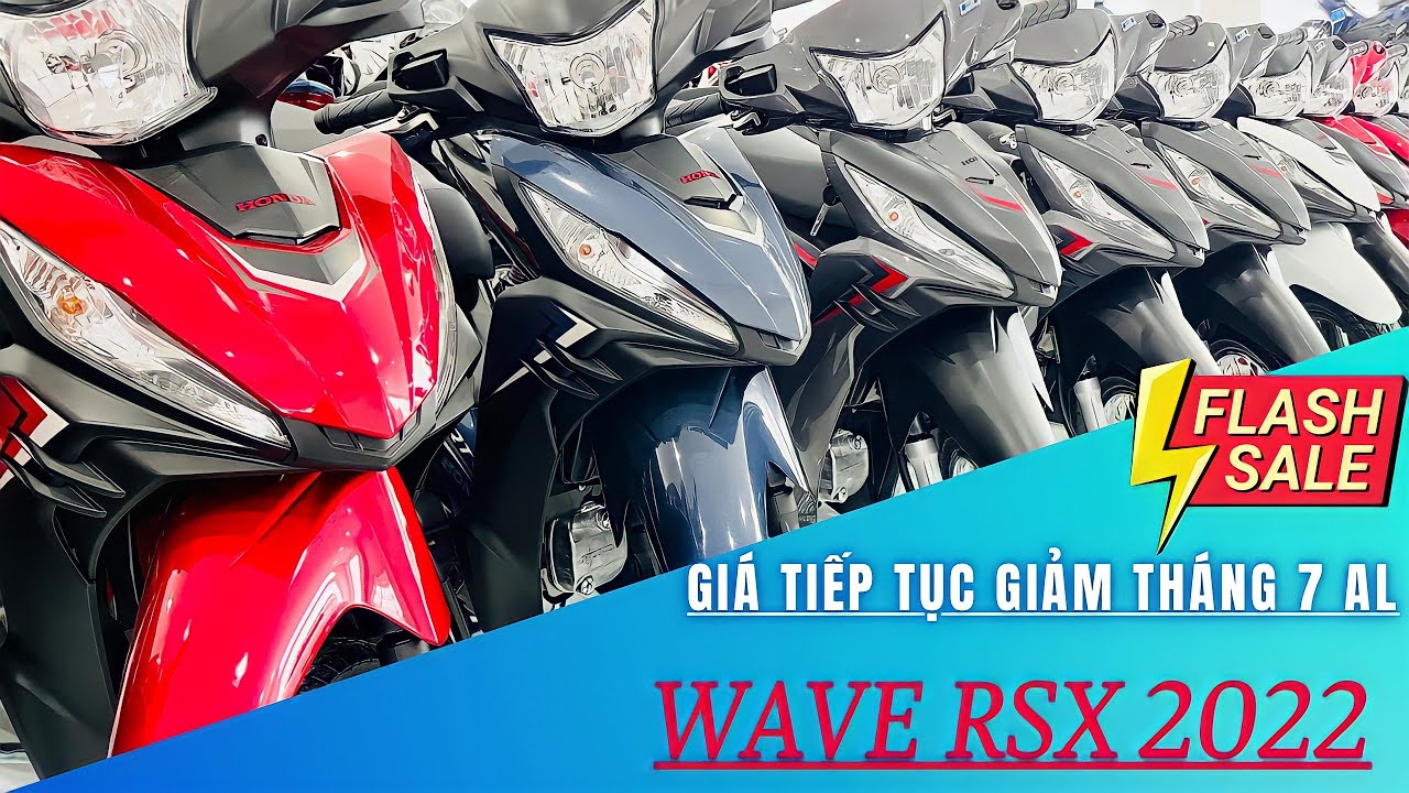 Giá xe WAVE RSX 2022 màu XANH ĐEN mới nhất đầu tháng 8... - youtube