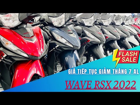 Video Giá xe WAVE RSX 2022 màu XANH ĐEN mới nhất đầu tháng 8... - youtube