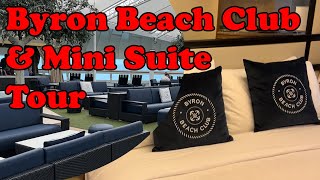 Byron Beach Club & Mini Suite Tour on P&O Pacific Encounter/Adventure screenshot 4