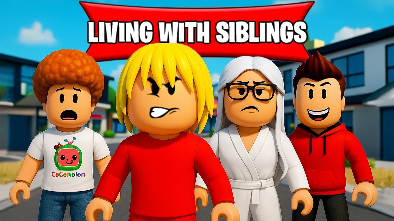 Living with Siblings In Brookhaven ROBLOX