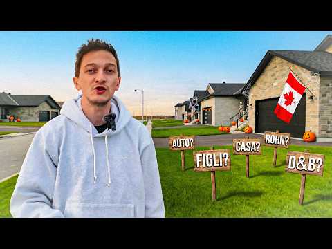 RISPONDO IN MANIERA ONESTA A DOMANDE ASSURDE (mentre sono in Canada)