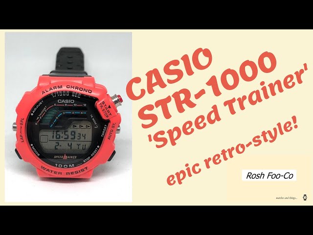 Casio STR-1000 Speed Trainer review - YouTube