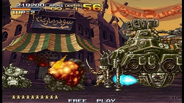 Metal Slug X (Metal Slug Anthology) PS2 Gameplay HD (PCSX2)