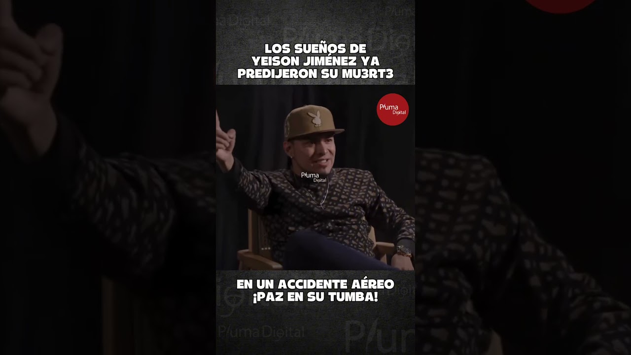 YEISON JIMÉNEZ ya predijo su mu3rt3