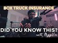 IF YOU WANT CHEAPER BOX TRUCK INSURANCE WATCH THIS FIRST!! BOX TRUCK BIZ RATES CAN GET EXPENSIVE 🧐