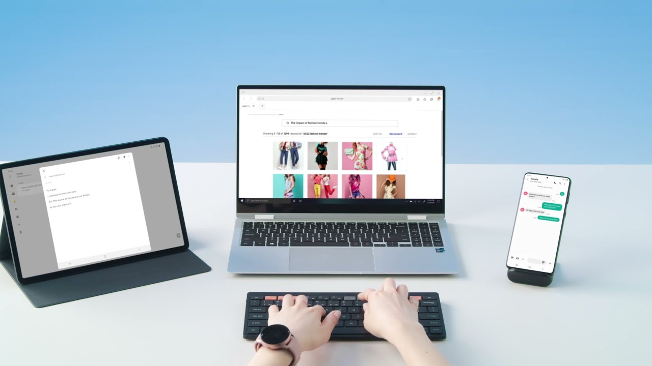 Samsung Smart Keyboard Trio 500 YouTube