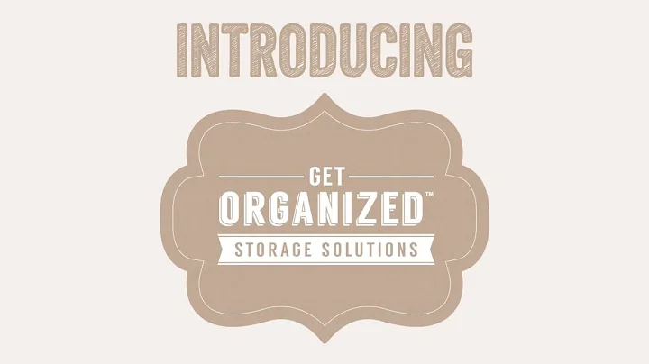 Get Organized Storage Solutions