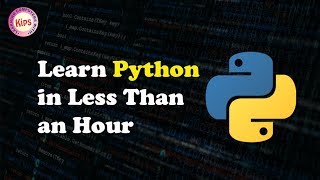 Learn Python in Less Than an Hour