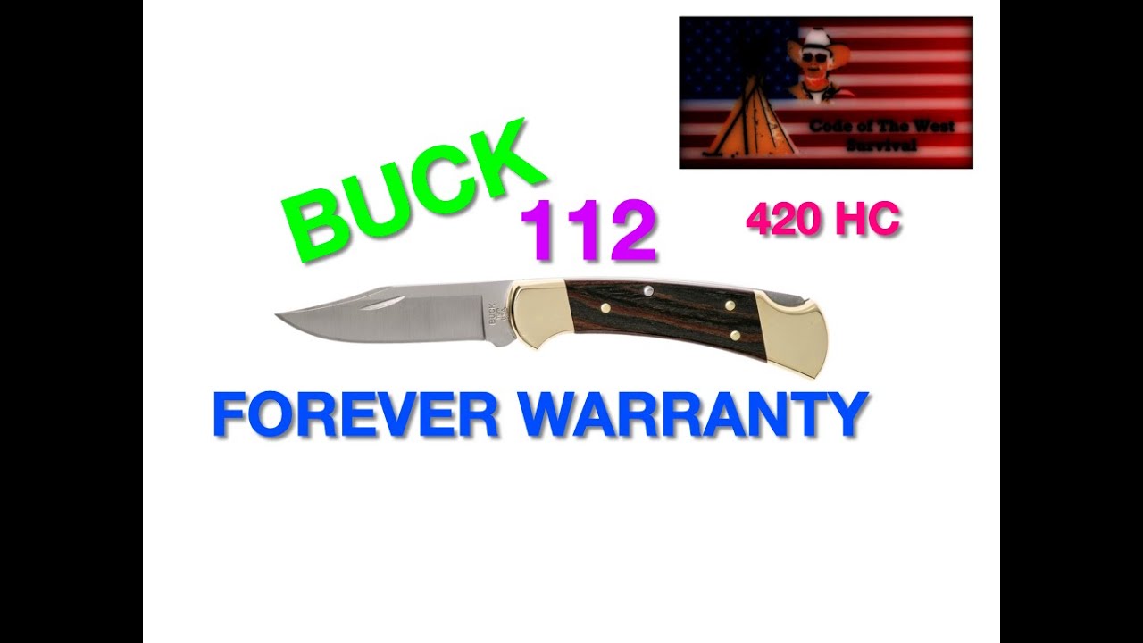 BUCK KNIVES, Forever Warranty Does it work? - YouTube