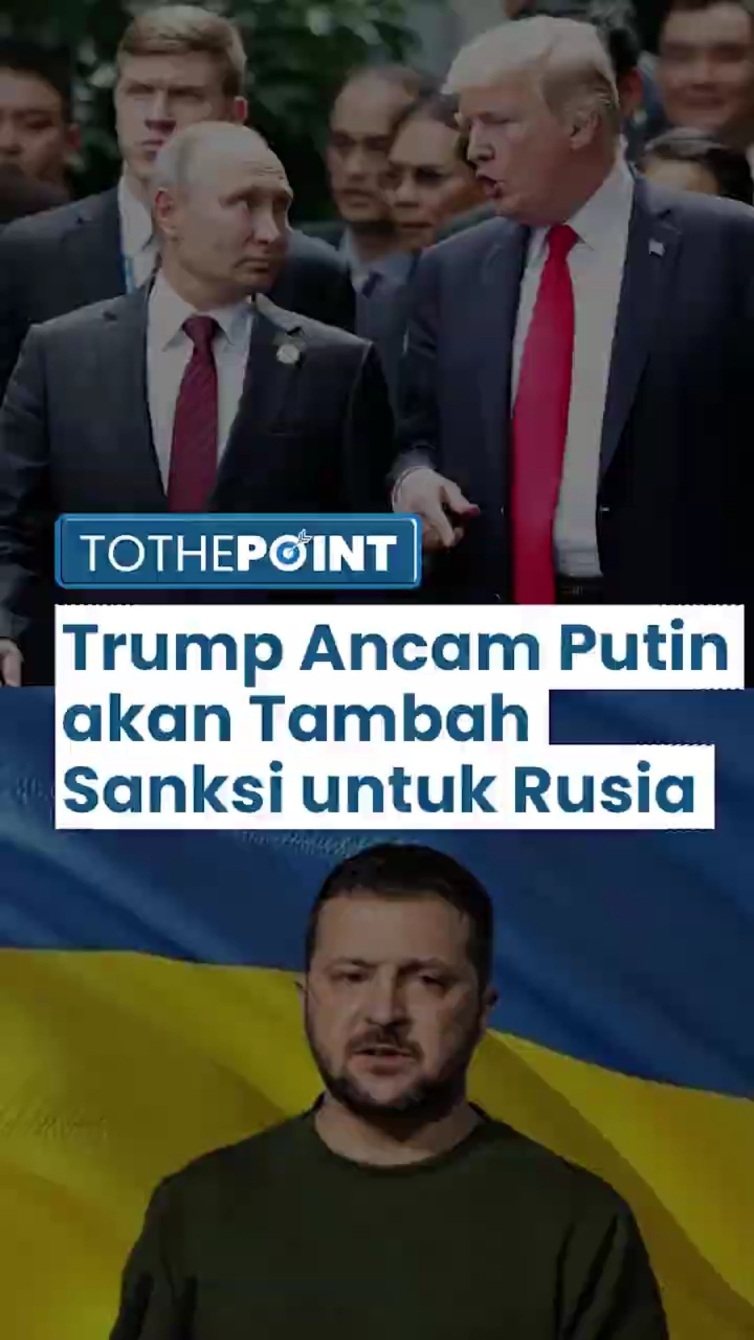 Trump Ancam Putin, akan Tambah Sanksi bagi Rusia jika Kesepakatan Akhiri Perang Ukraina Tak Tercapai