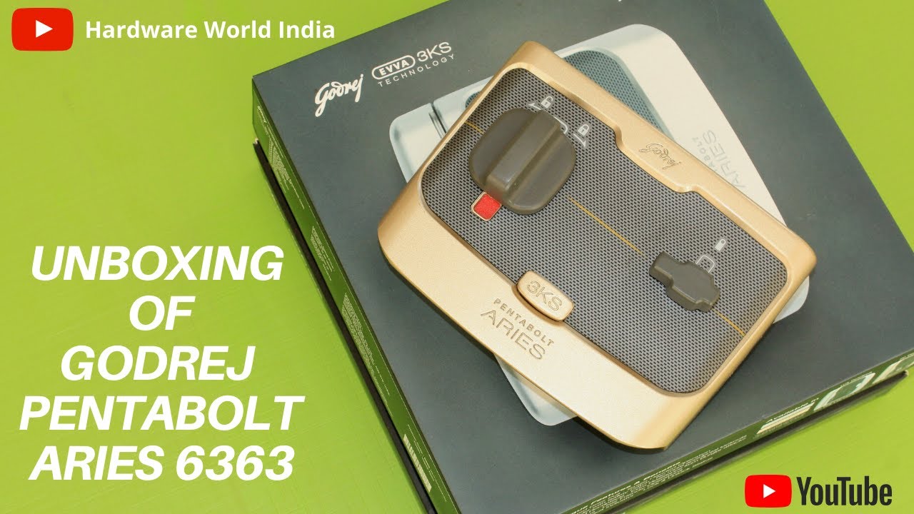 Unboxing of Godrej Lock Pentabolt 6363 #HWI - YouTube